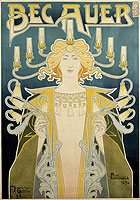Affiche de Privat Livemont au Musée d'Ixelles